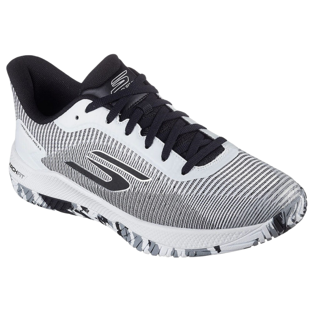 Skechers GO Pickleball Viper Court Pro 2.0 Shoes (White / Black)