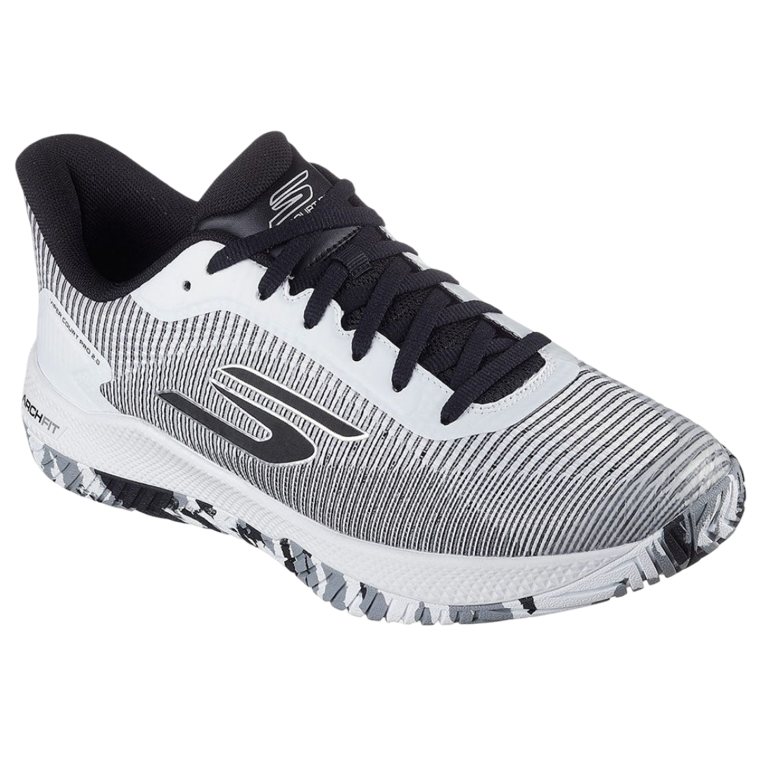 Skechers GO Pickleball Viper Court Pro 2.0 Shoes (White / Black)