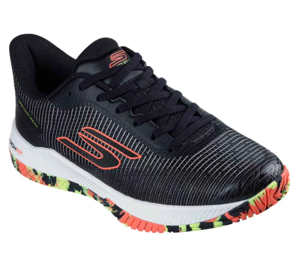 Skechers GO Pickleball Viper Court Pro 2.0 Shoes (Black/Orange)