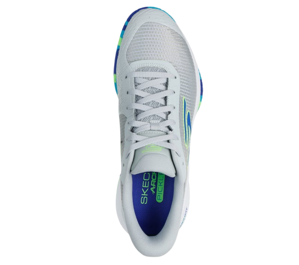 Skechers GO Pickleball Viper Court Pro 2.0 Shoes (Light Blue Gray)