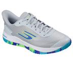 Skechers GO Pickleball Viper Court Pro 2.0 Shoes (Light Blue Gray)