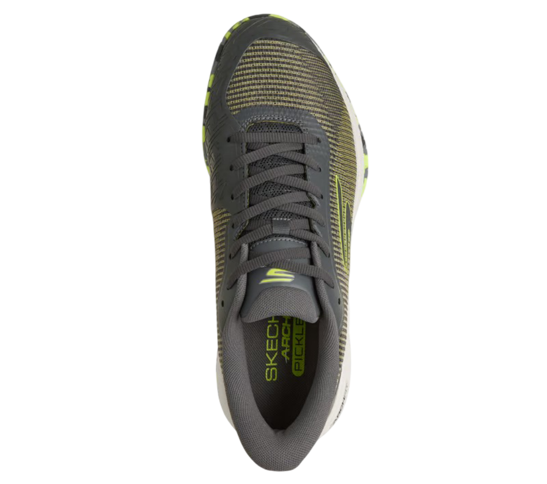 Skechers GO Pickleball Viper Court Pro 2.0 Shoes (Yellow Grey)
