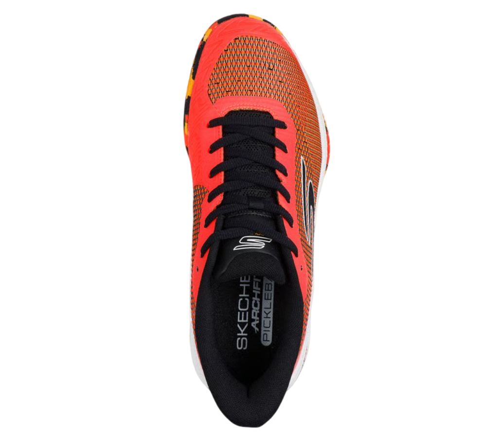 Skechers GO Pickleball Viper Court Pro 2.0 Pickleball Shoes (Orange)