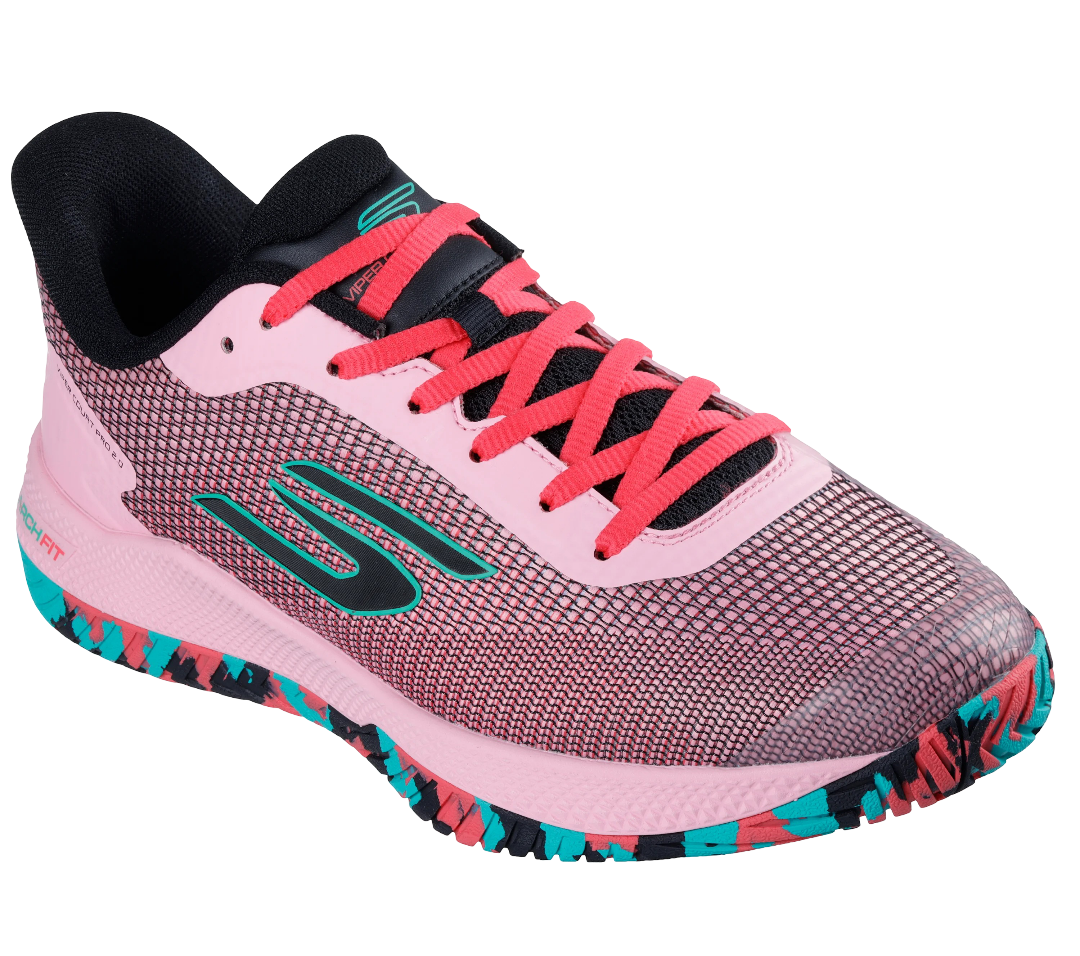 Skechers GO Pickleball Viper Court Pro 2.0 Shoes (Pink/Black)