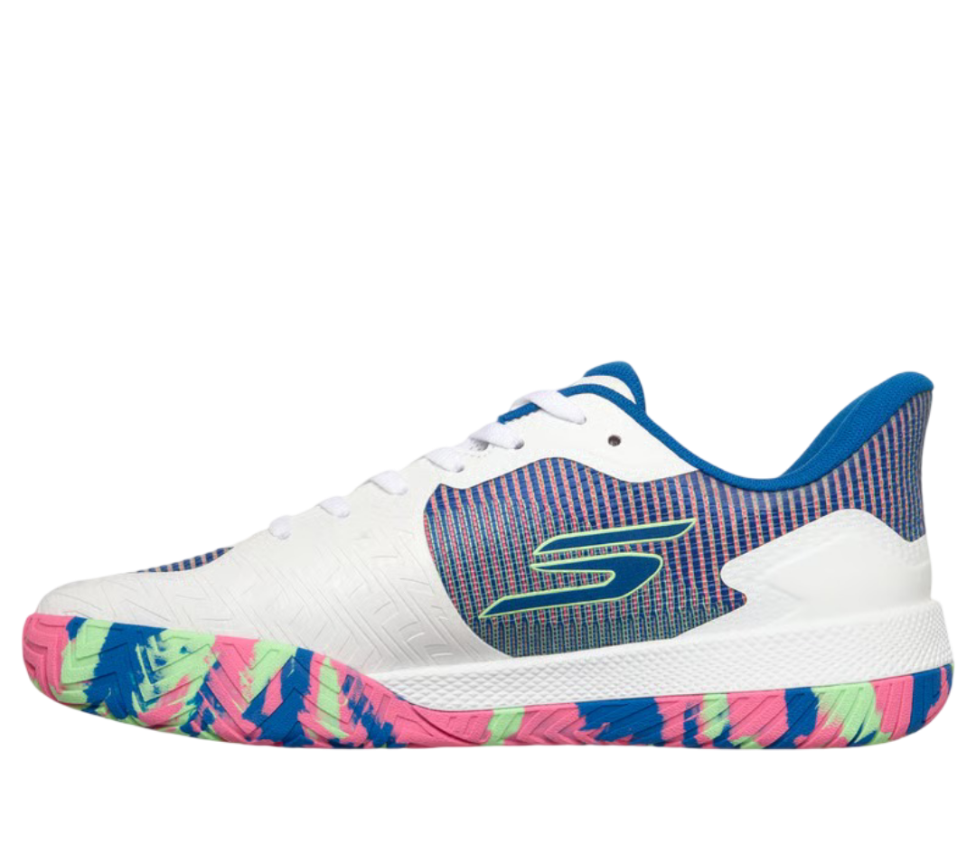 Skechers GO Pickleball Viper Court Pro 2.0 Pickleball Shoes (Pink/Light Blue)