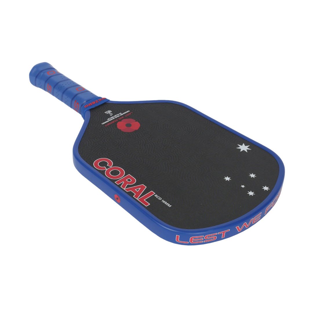 Six Zero Coral ANZAC Edition Pickleball Paddle