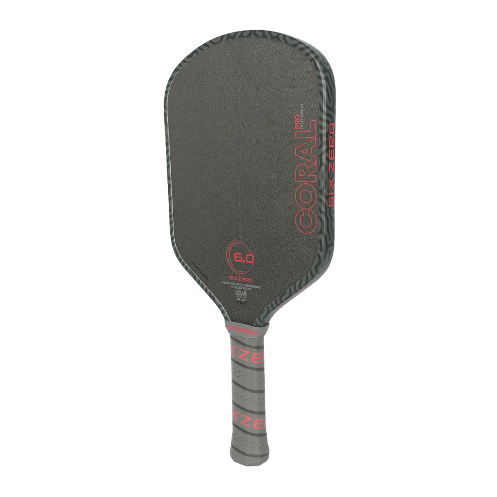 Six Zero Coral Pro RCD Pickleball Paddle - Limited Edition