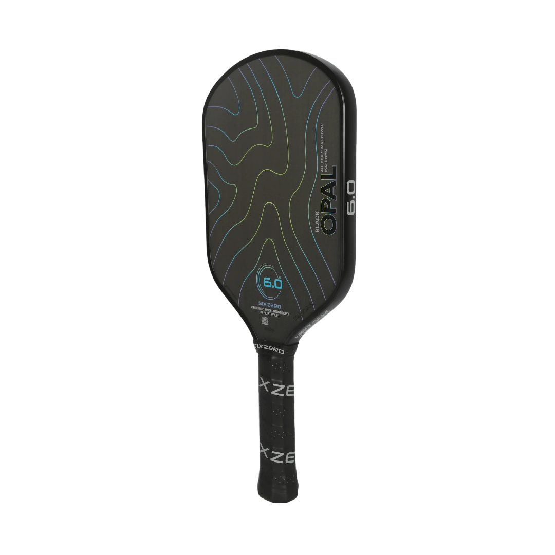 Six Zero Black Opal All Court Max Power RCD-E Pickleball Paddle