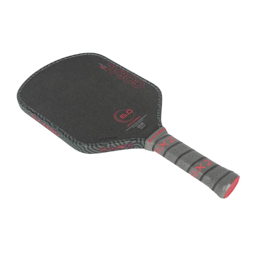 Six Zero Coral Pro RCD-E Pickleball Paddle - Limited Edition