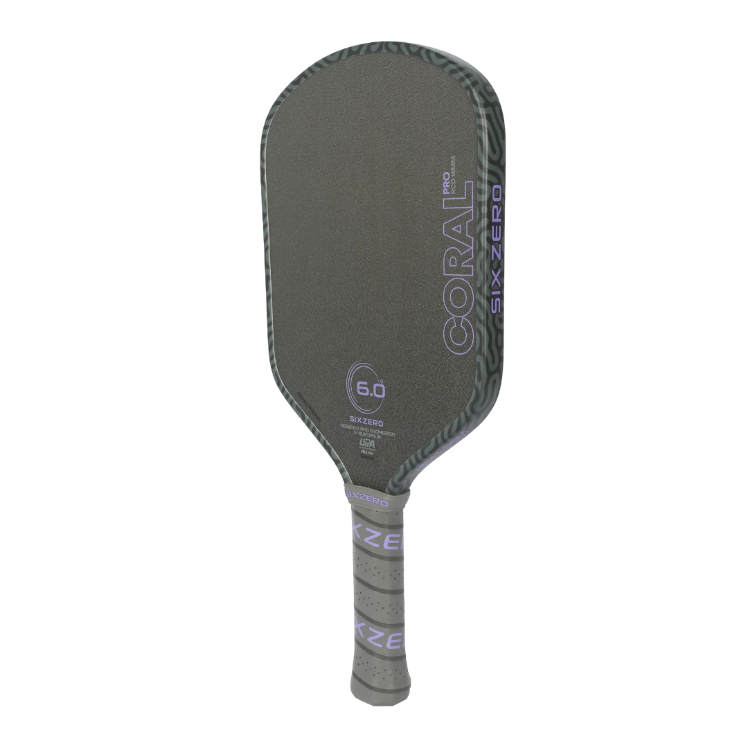 Six Zero Coral Pro RCD-E Pickleball Paddle - Limited Edition