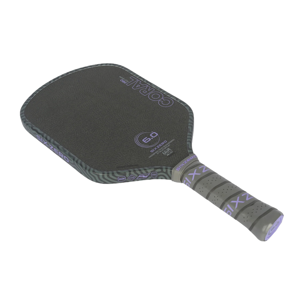 Six Zero Coral Pro RCD-W Pickleball Paddle - Limited Edition