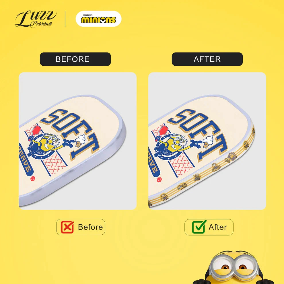 Luzz x Minions Co-Branded Pickleball Paddle Edge Tape