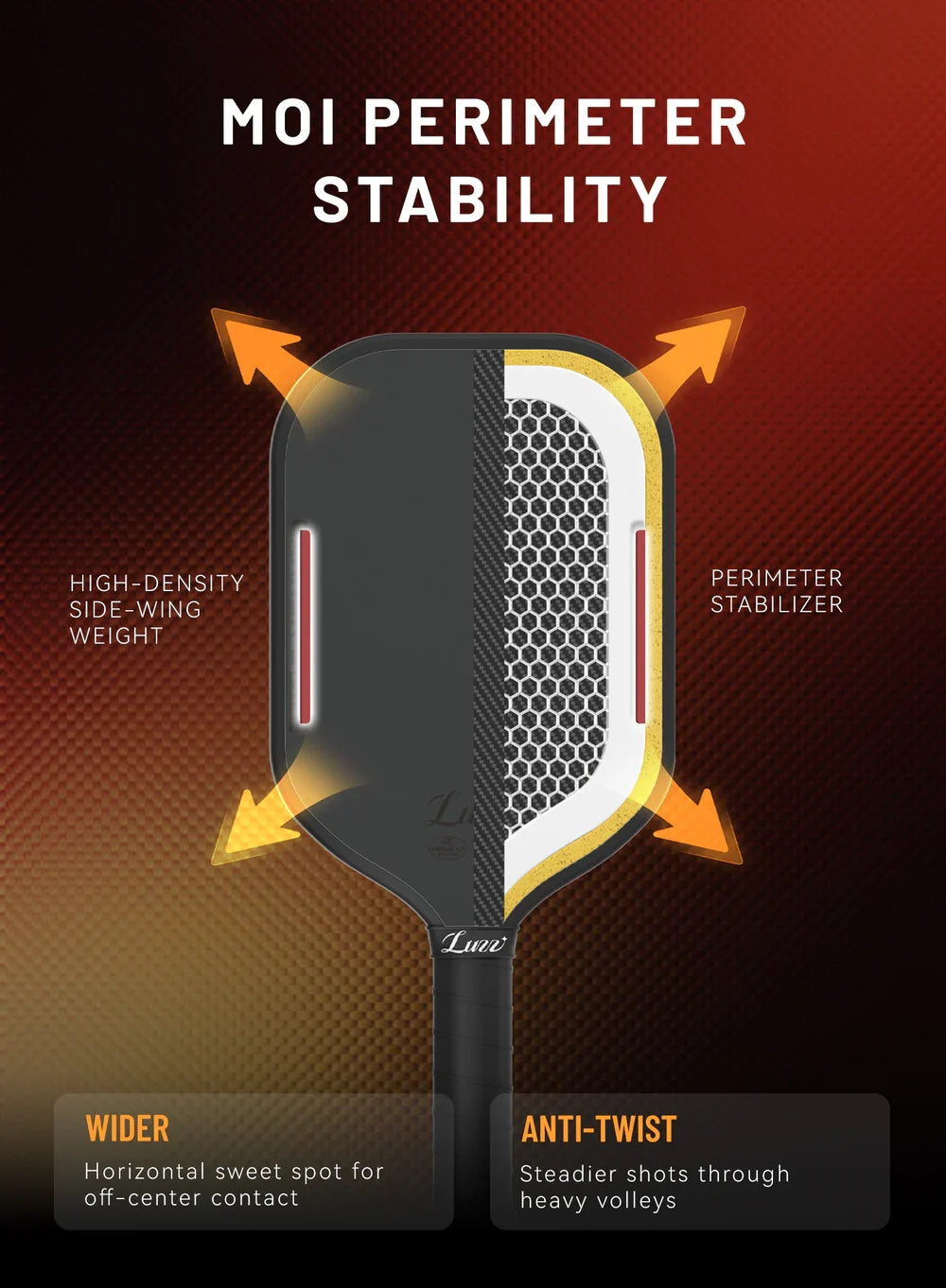 Luzz Cannon 2 M1 Pickleball Paddle