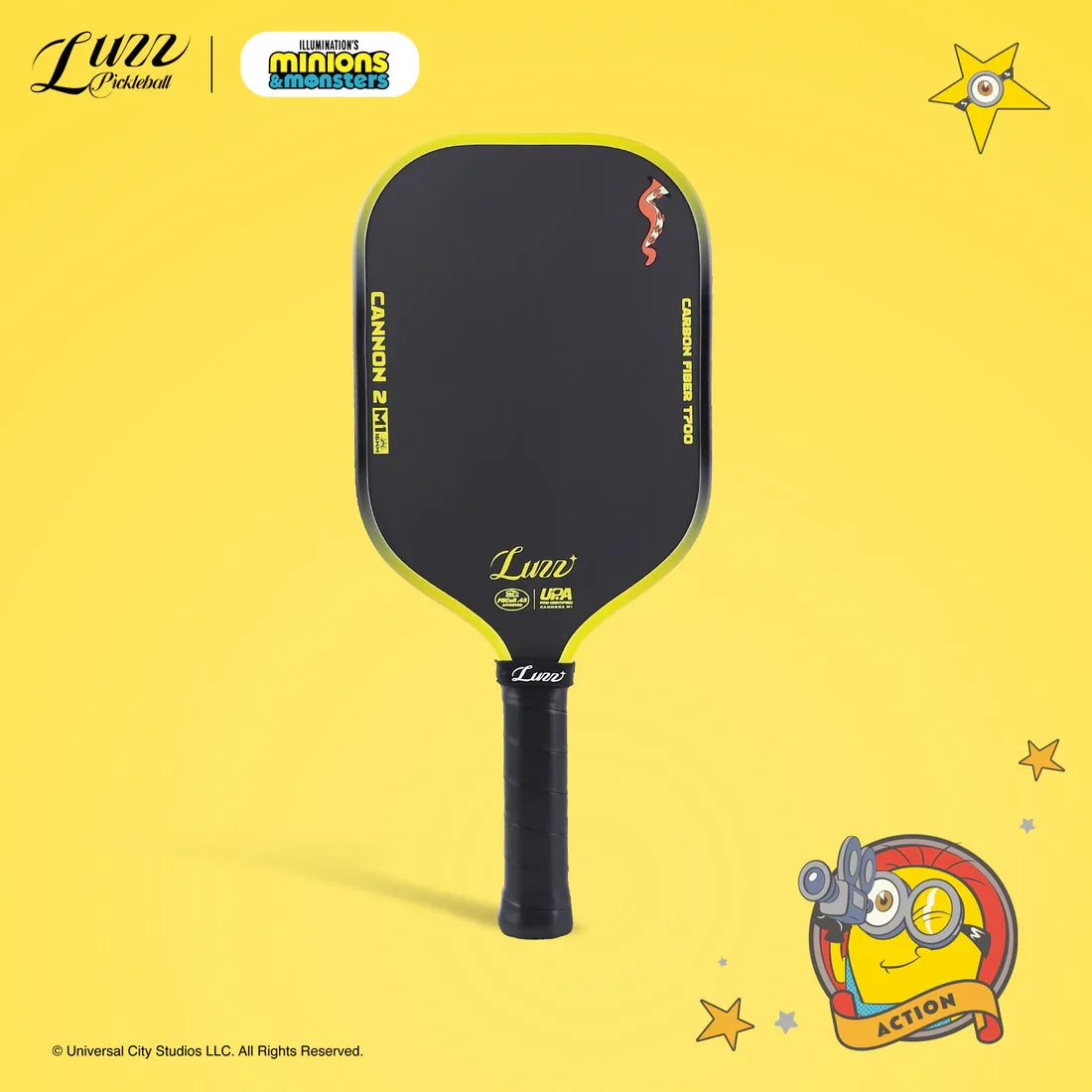 Luzz Minions Cannon2 M1 Pickleball Paddle