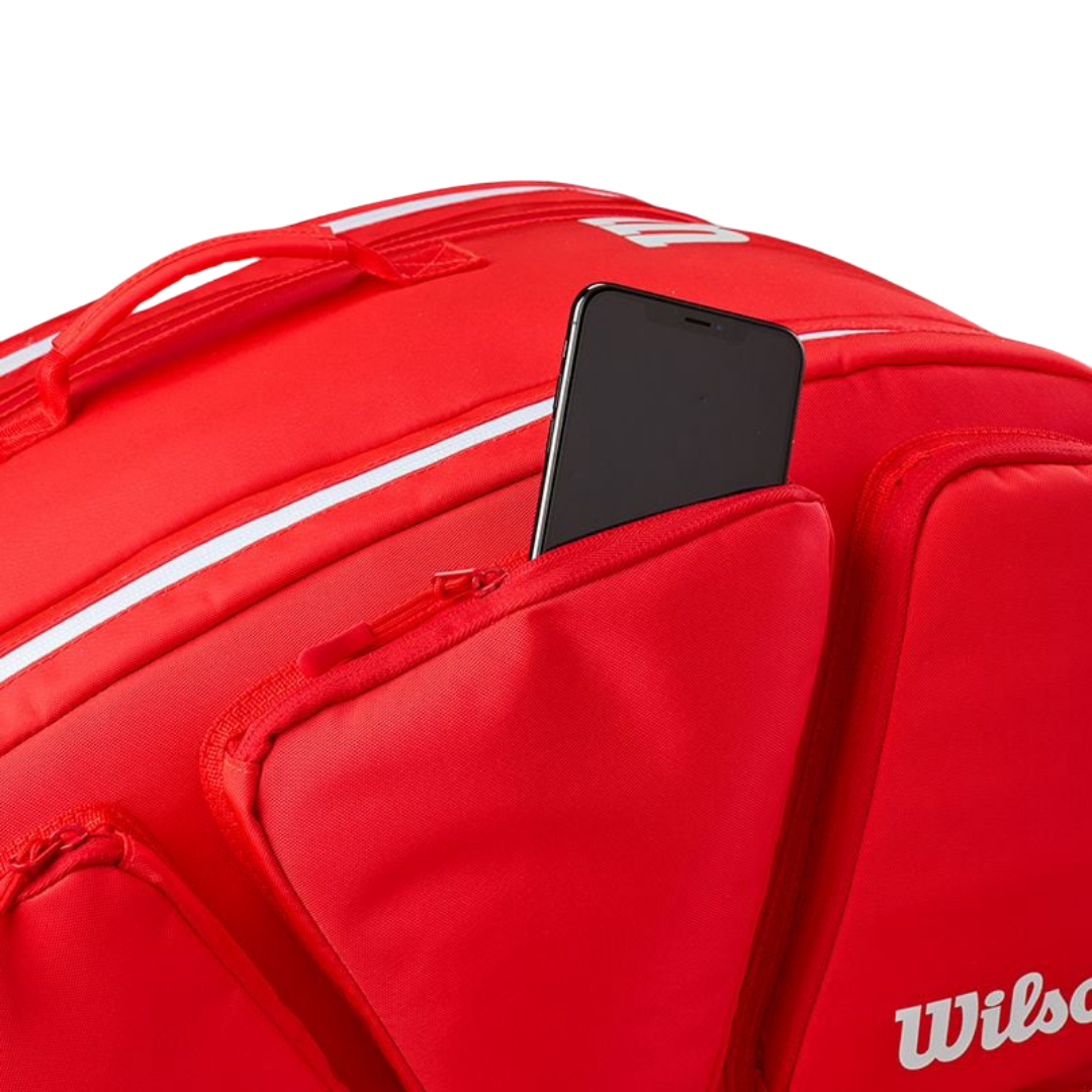 Wilson Super Tour Red Pickleball Bag