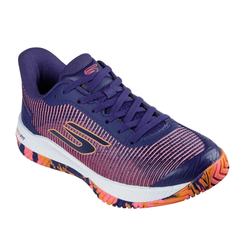 Skechers Viper Court Pro 2.0 Pickleball Shoes (Pink/Purple)
