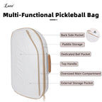 LUZZ Pickleball Bag Waterproof Backpack