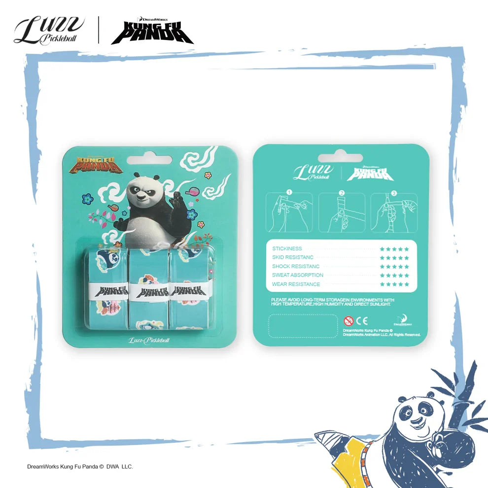 Luzz x Kung Fu Panda Professional Pickleball Paddle Grip Tape