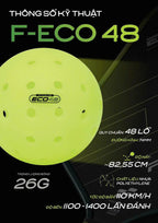 Facolos F-Eco 48 Pickleball Ball