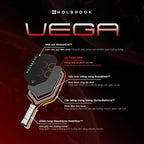 Holbrook Vega 16 Pickleball Paddle All-Round