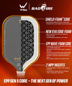 Wika BaoFire 2 Pickleball Paddle