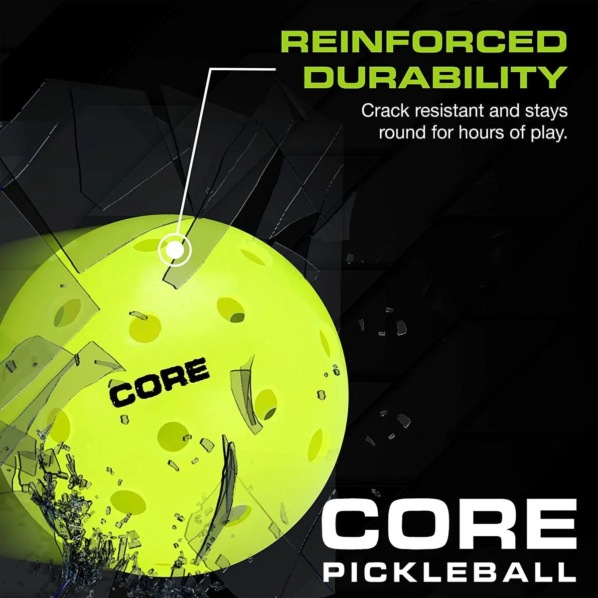 CORE Outdoor Pickleball Ball