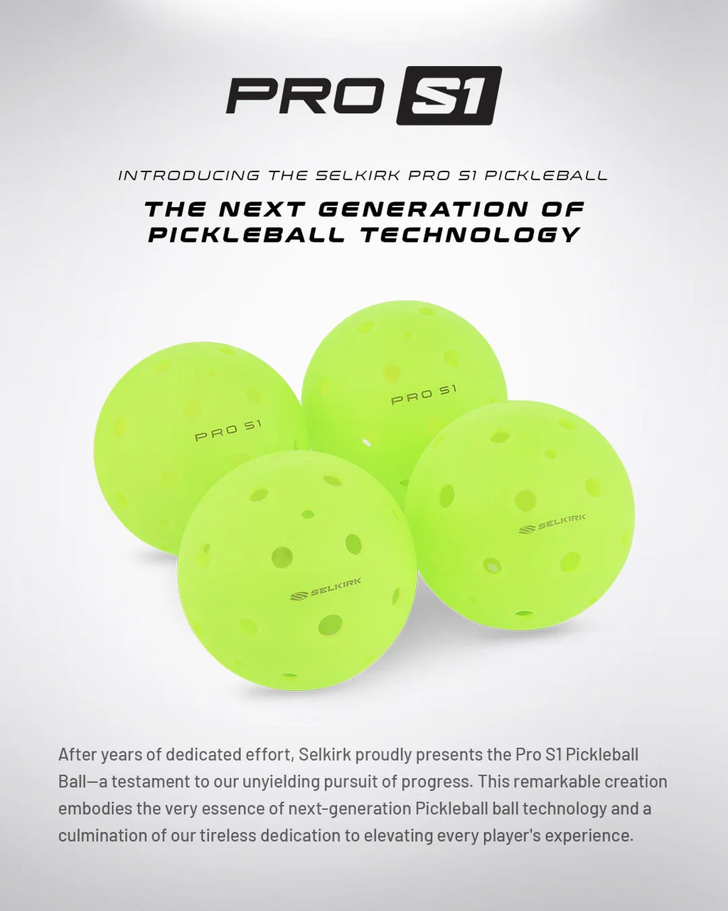 Selkirk Pro S1 Pickleball