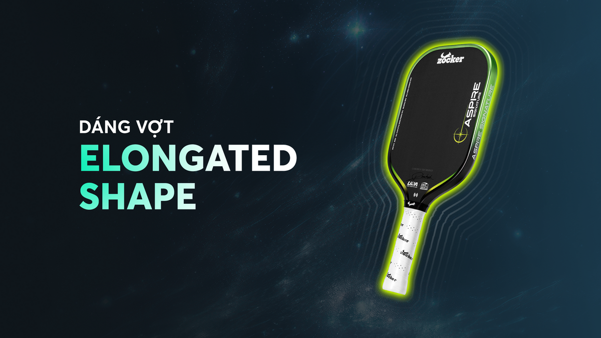 Zocker Aspire Signature x Phúc Huỳnh Pickleball Paddle