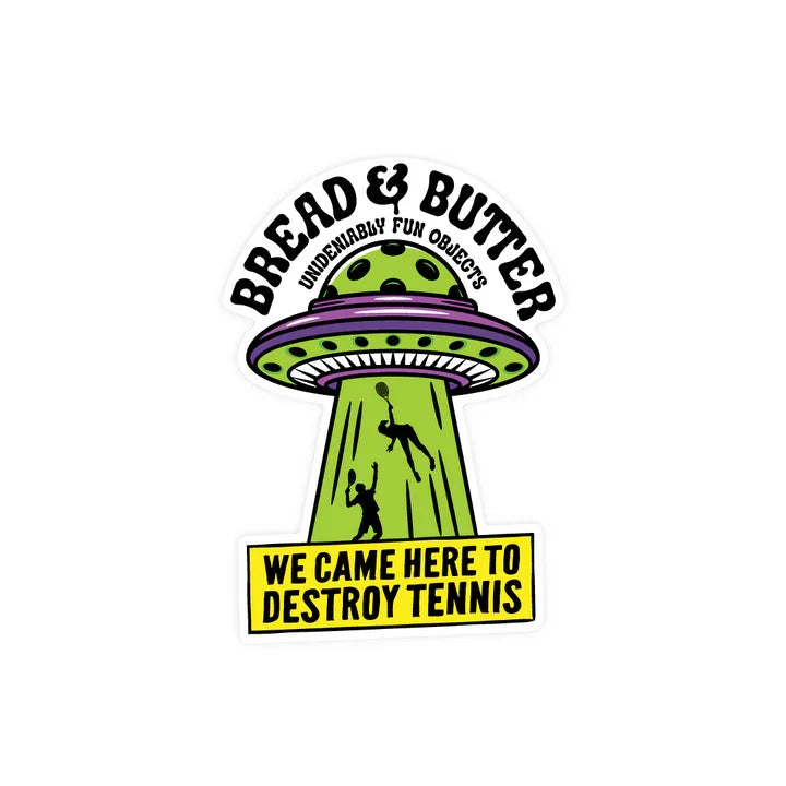 Bread & Butter Pickleball Sticker Authentic