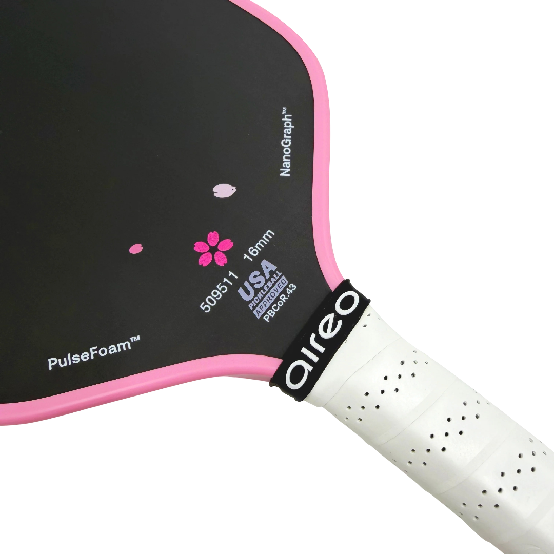 AIREO Cyclone Cherry Blossom Pickleball Paddle