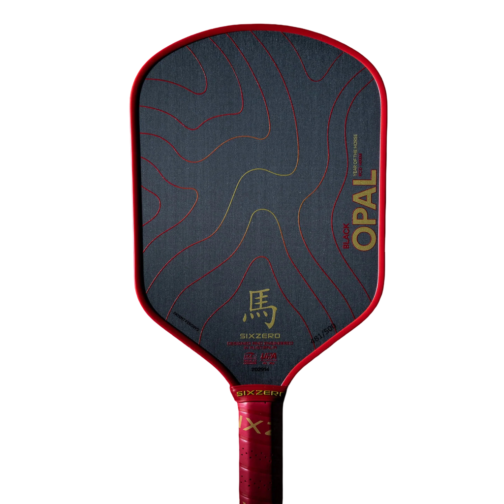 Six Zero Black Opal Pickleball Paddle - 2026 Edition