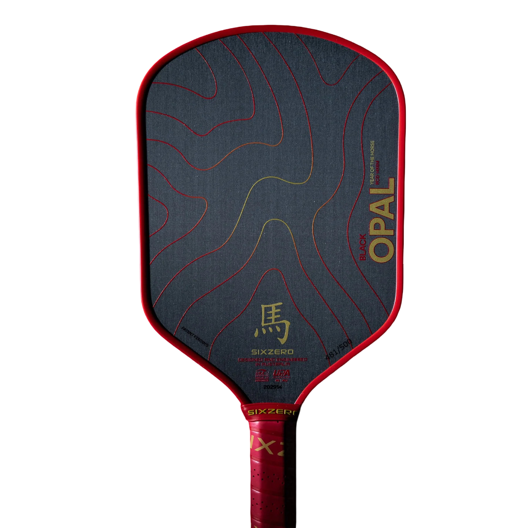 Six Zero Black Opal Pickleball Paddle - 2026 Edition