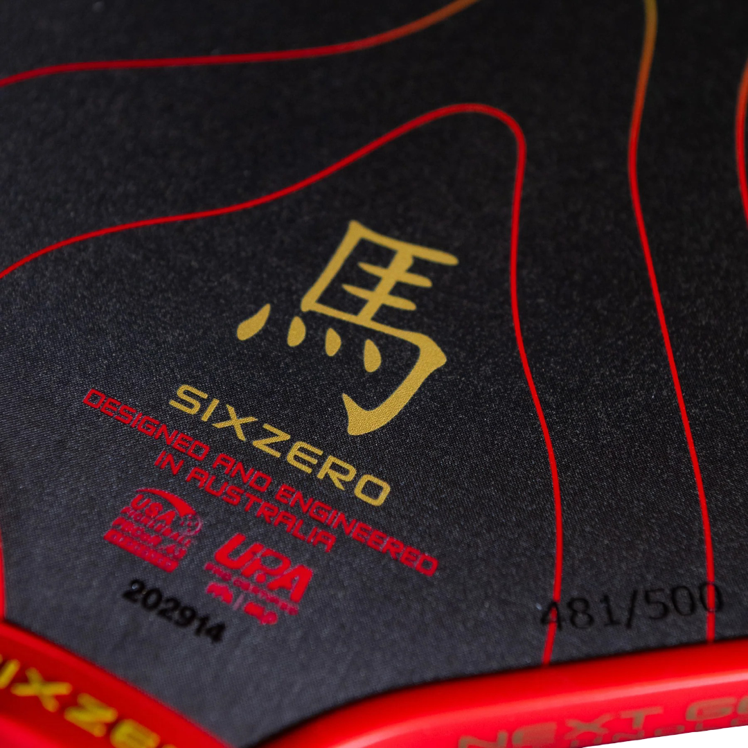 Six Zero Black Opal Pickleball Paddle - 2026 Edition