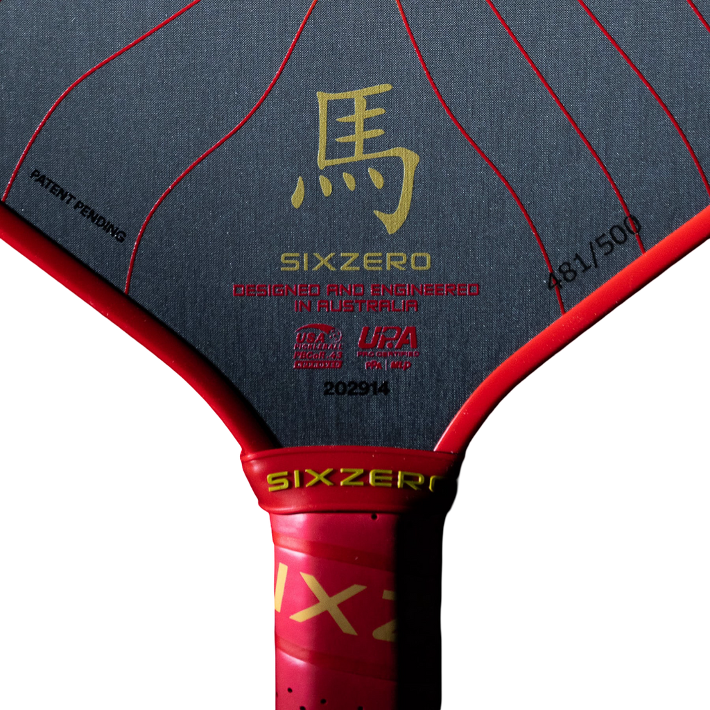 Six Zero Black Opal Pickleball Paddle - 2026 Edition
