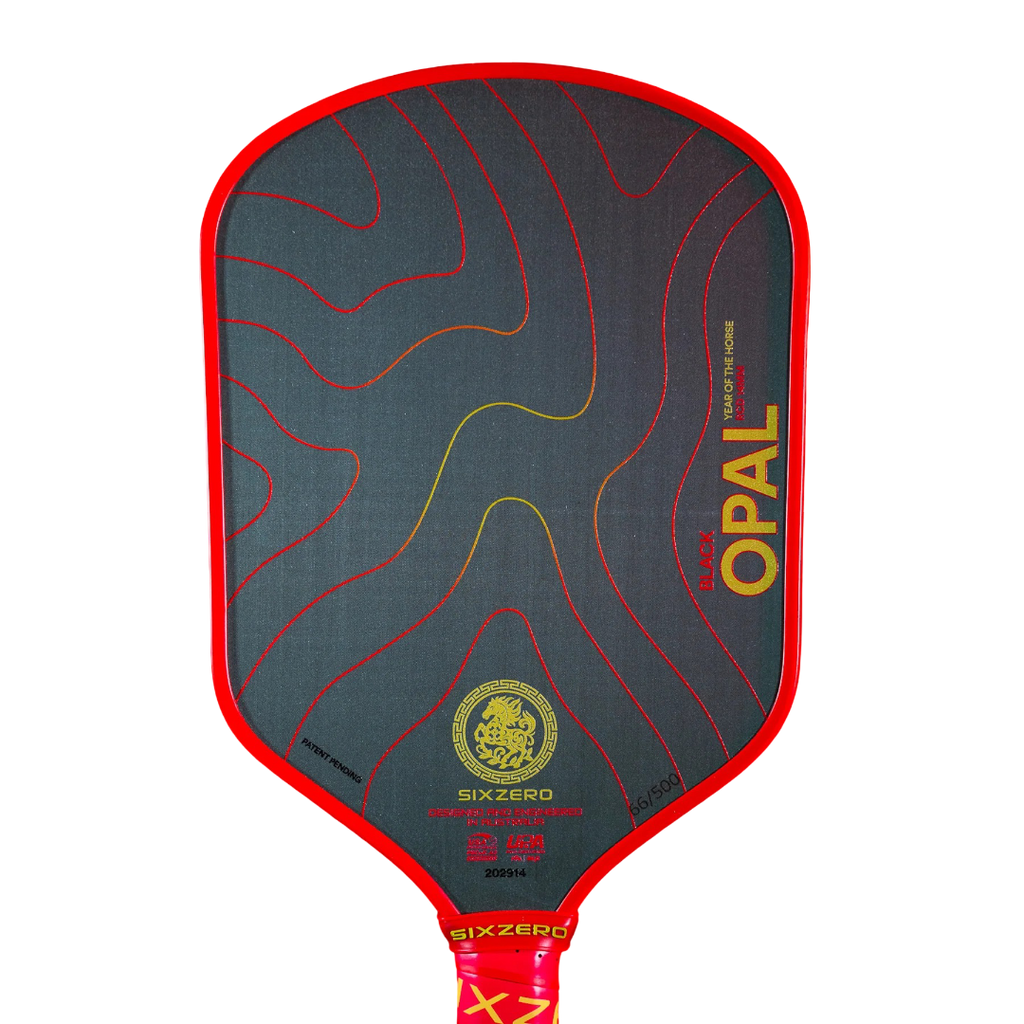 Six Zero Black Opal Pickleball Paddle - 2026 Edition