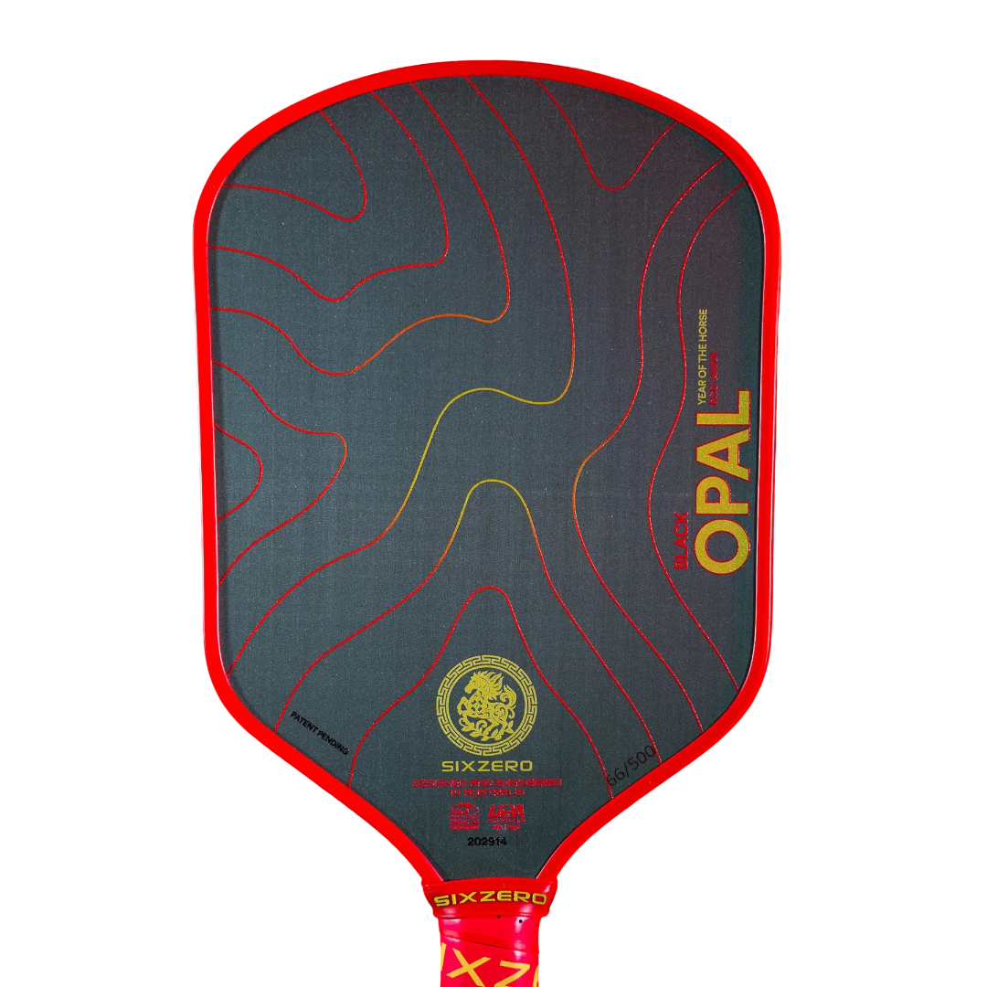 Six Zero Black Opal Pickleball Paddle - 2026 Edition