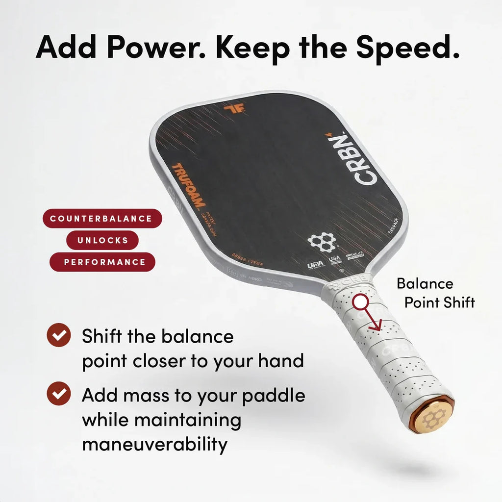 CRBN Counter Coins Pickleball Paddle Weight Tuning Accessories