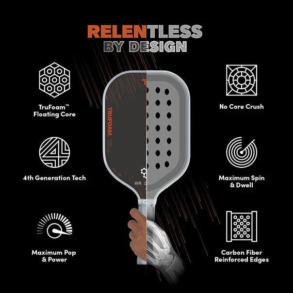 CRBN¹ TruFoam Barrage Pickleball Paddle