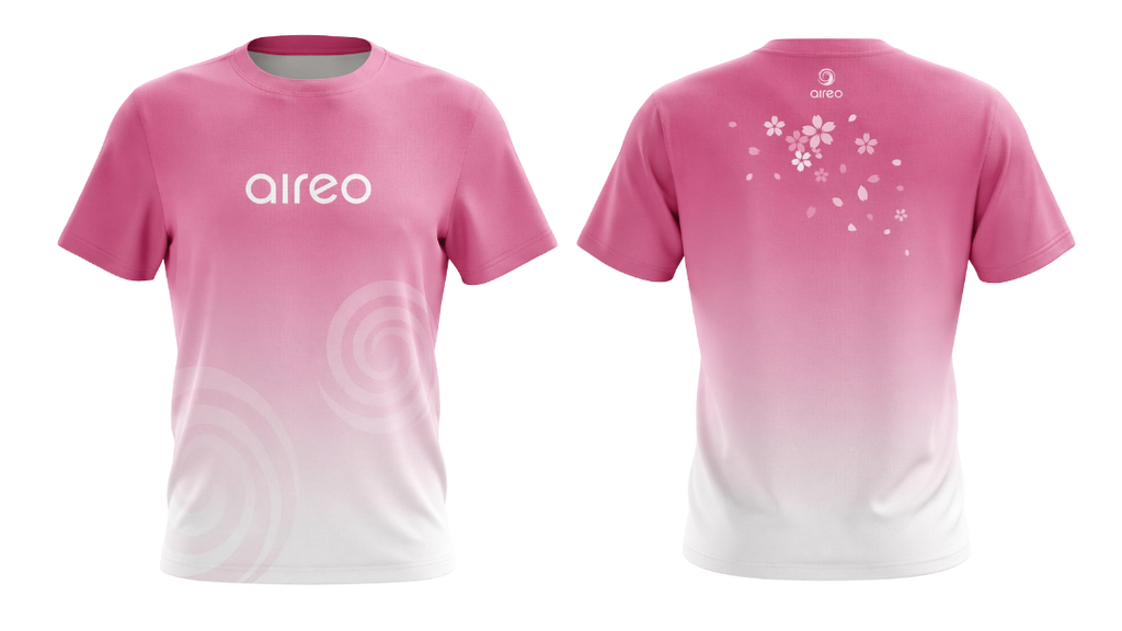 Áo Thi Đấu Pickleball Aireo Sports Cherry Blossom Performance T-Shirt