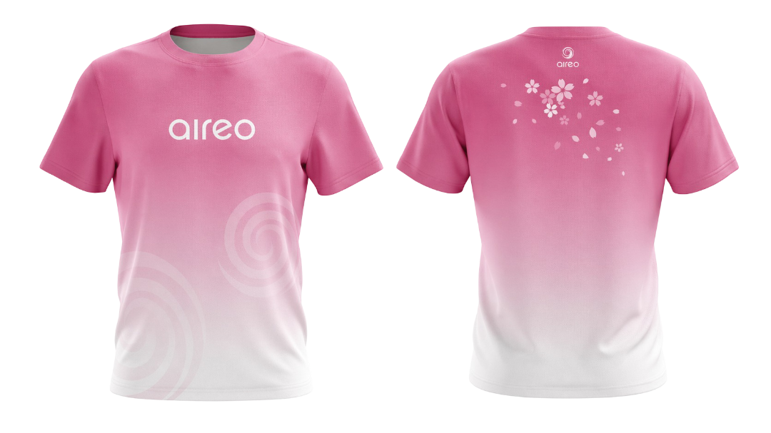Áo Thi Đấu Pickleball Aireo Sports Cherry Blossom Performance T-Shirt