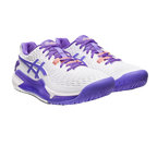 Gel-Resolution 9 White / Amethyst Pickleball Shoes (Women's)