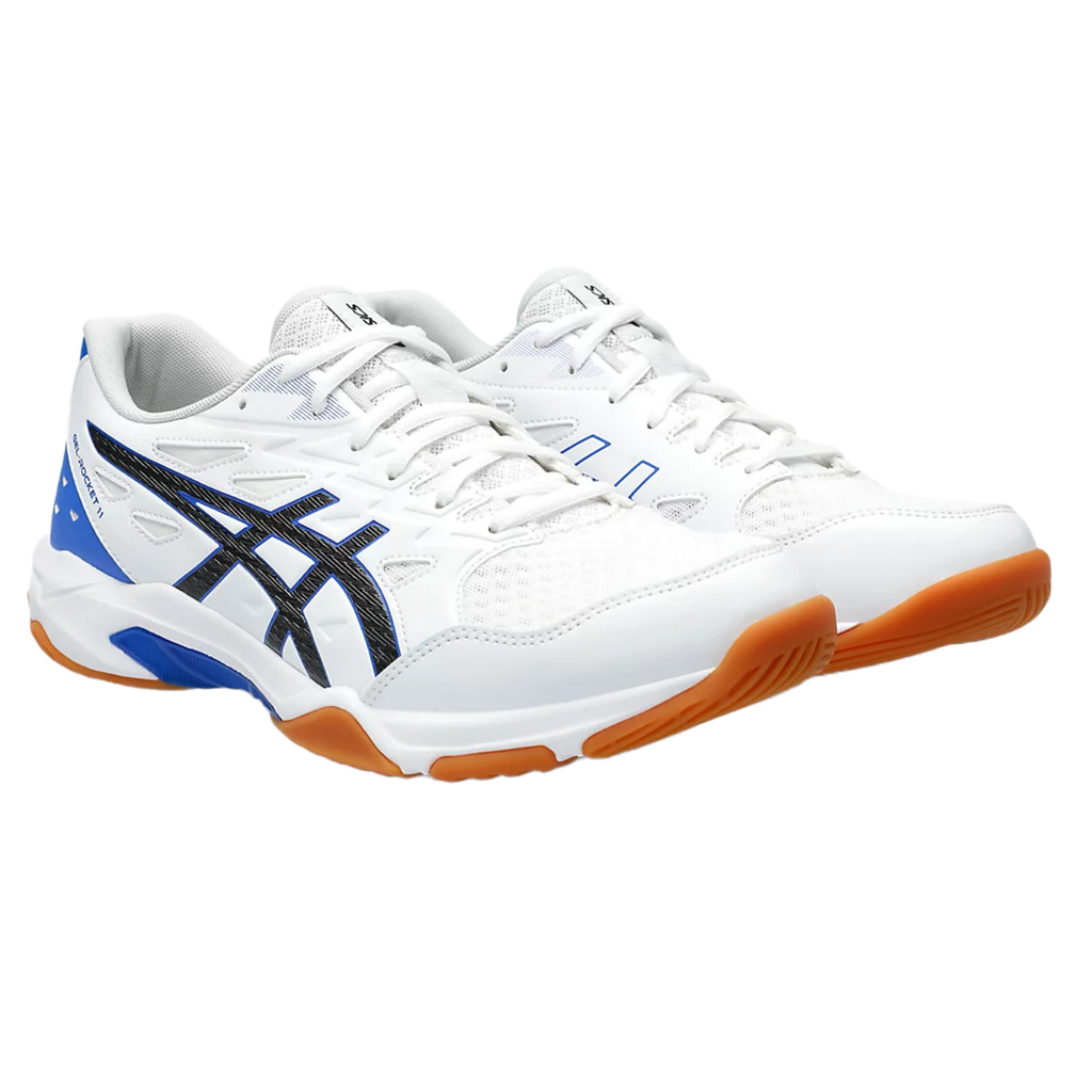 Asics Gel-Rocket 11 White / Black Men's Pickleball Shoes