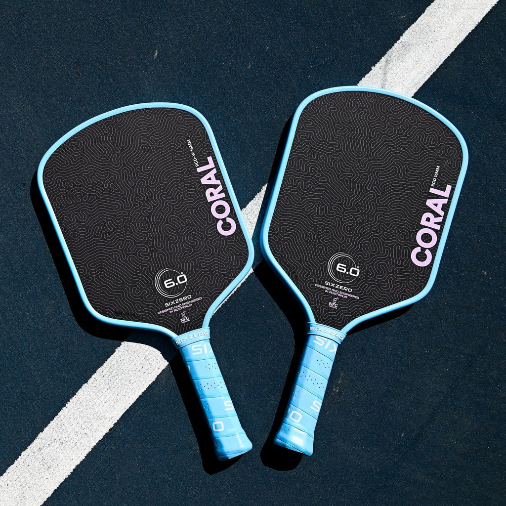 Six Zero Coral Lightweight Pickleball Paddle