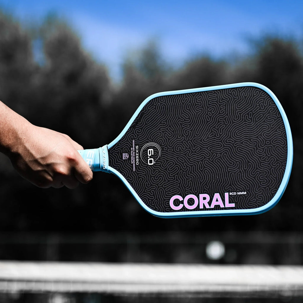 Six Zero Coral Lightweight Pickleball Paddle