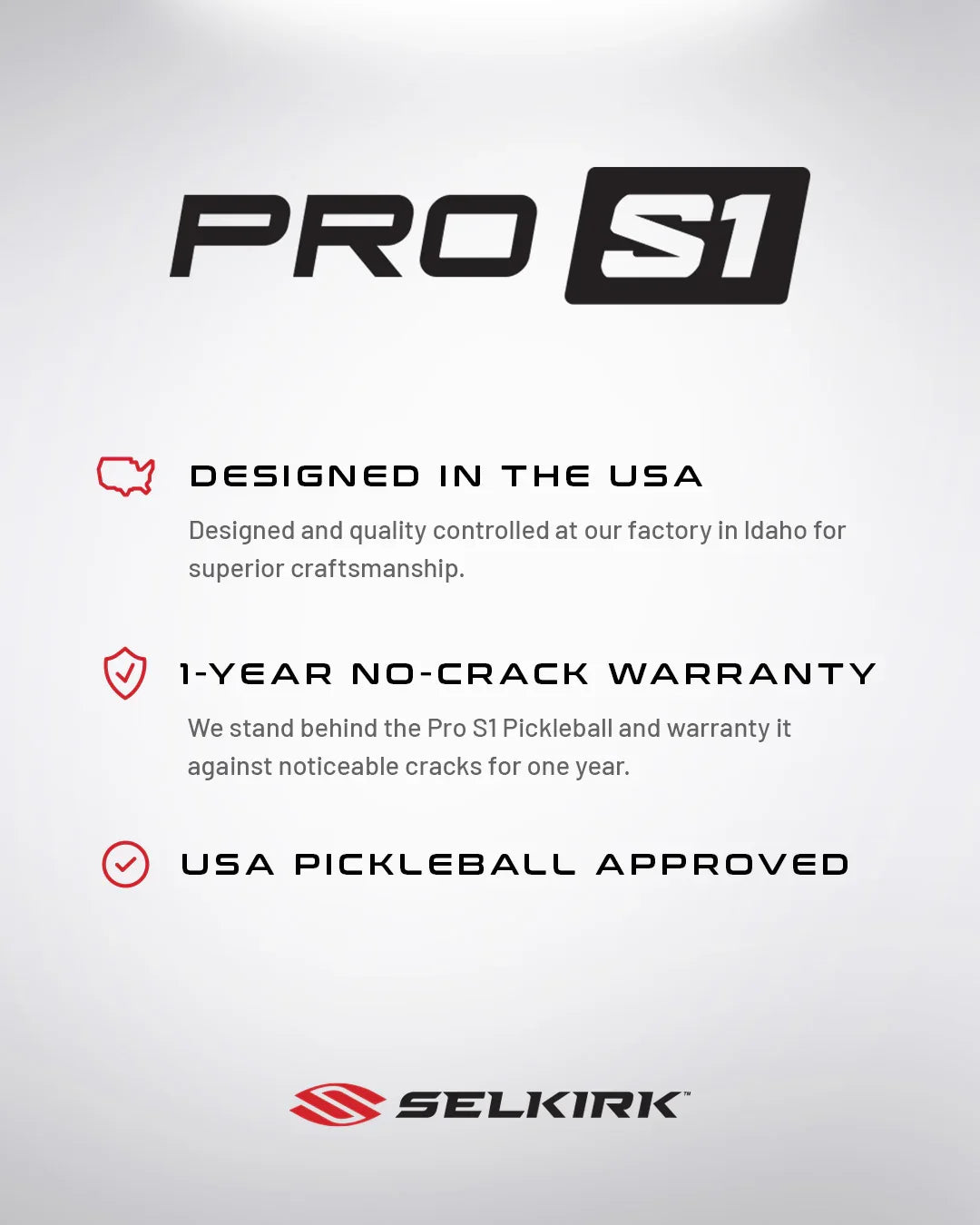 Selkirk Pro S1 Pickleball