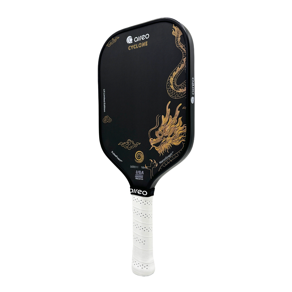 AIREO Cyclone LH Dragon Limited Edition Pickleball Paddle