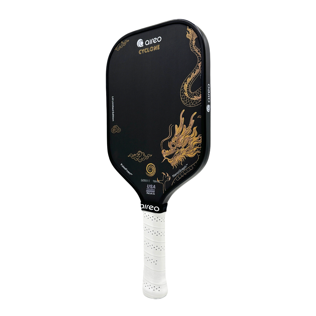 AIREO Cyclone LH Dragon Limited Edition Pickleball Paddle