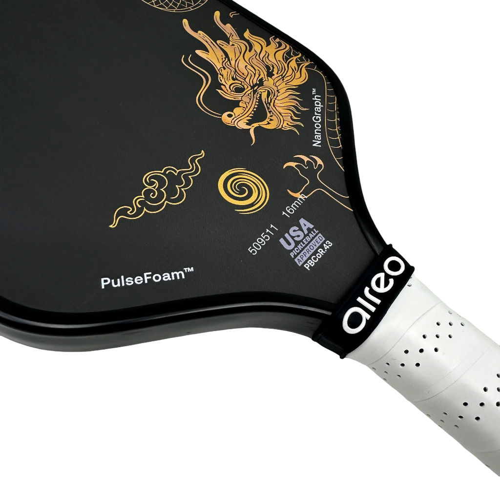 AIREO Cyclone LH Dragon Limited Edition Pickleball Paddle