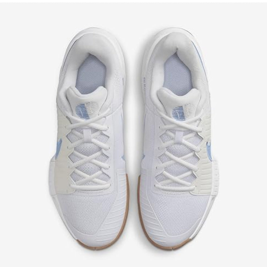 Nike Zoom GP Challenge Pro Pickleball Shoes 'White Light Blue Brown'