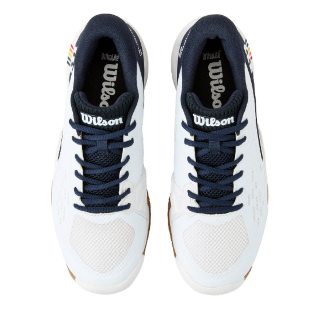 Wilson Rush Pro L Junior Pickleball Shoes White Mauve